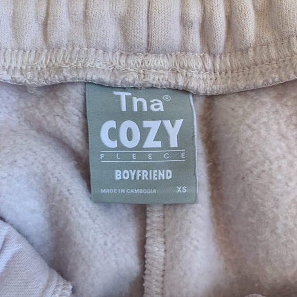 I am selling very light pink TNA cozy shorts - Picture 2 of 3